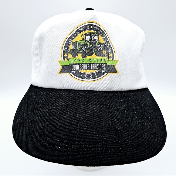 VINTAGE | 1994 John Deere tractor snapback cap hat - Picture 2 of 8